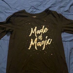 long sleeve black shirt size XL 16 (no refunds)